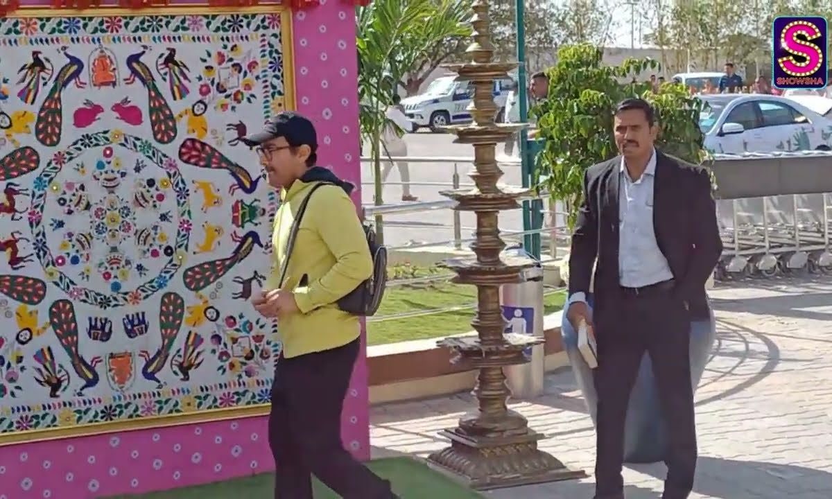 Aamir Khan Departs From Jamnagar After Attending Anant Ambani-Radhika Merchant's Pre-Wedding Bash
