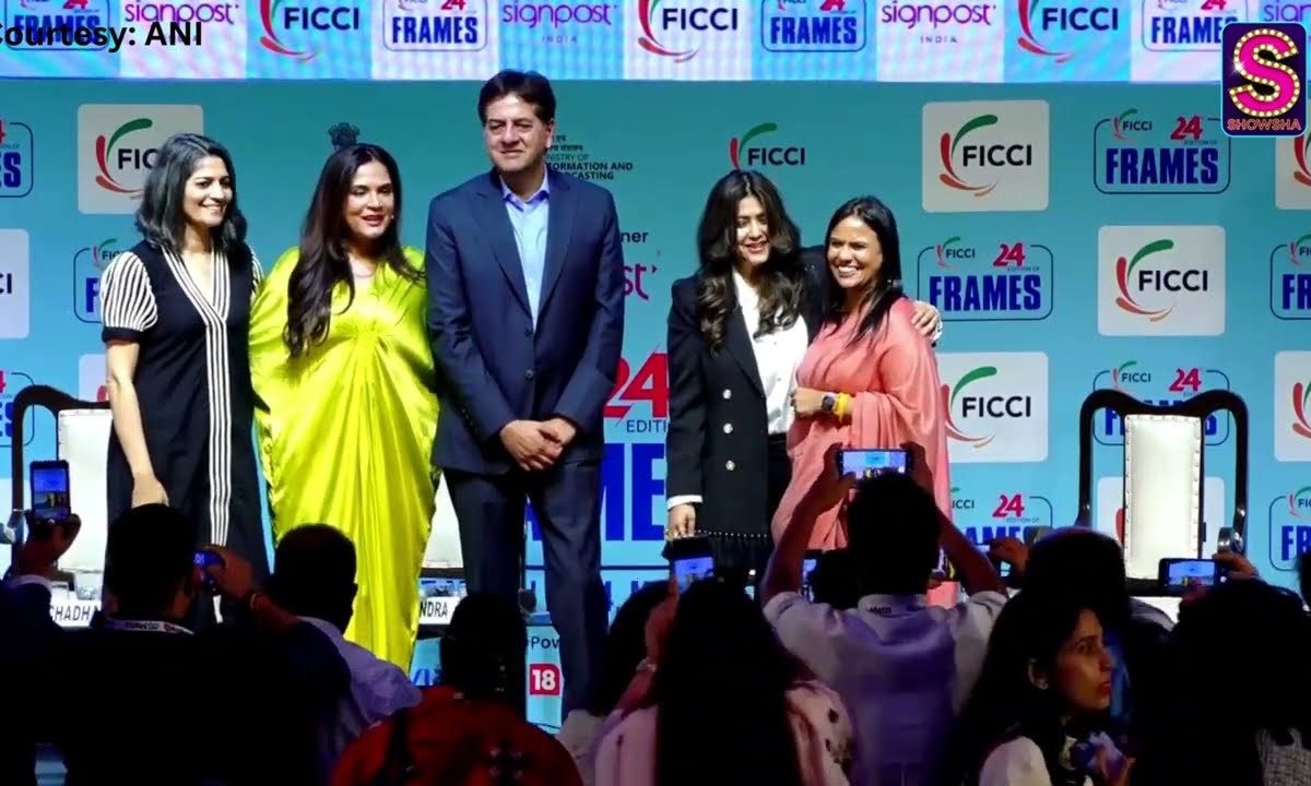 Ekta Kapoor & Richa Chadha Attend FICCI FRAMES 2024 Day 1 Session; WATCH