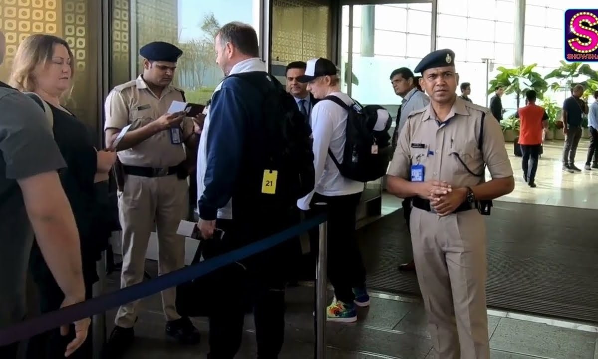 Ed Sheeran Is In A Jolly Mood As He Leaves India Post Successful Mumbai Concert; WATCH