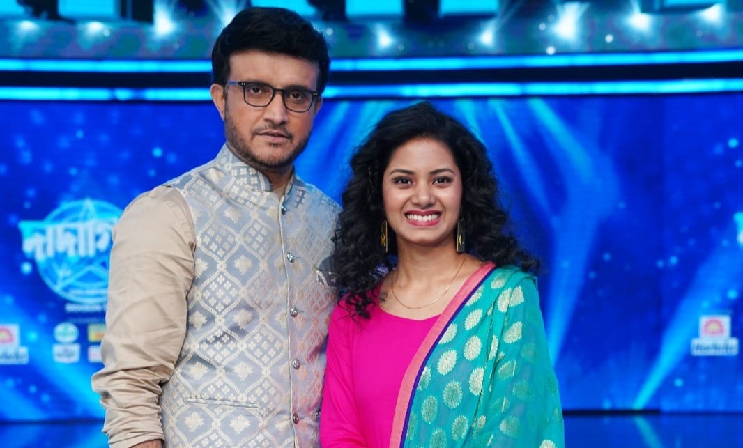 “Meeting and interacting with Saurav Ganguly dada on Dadagiri is a special experience” – Anwesshaa