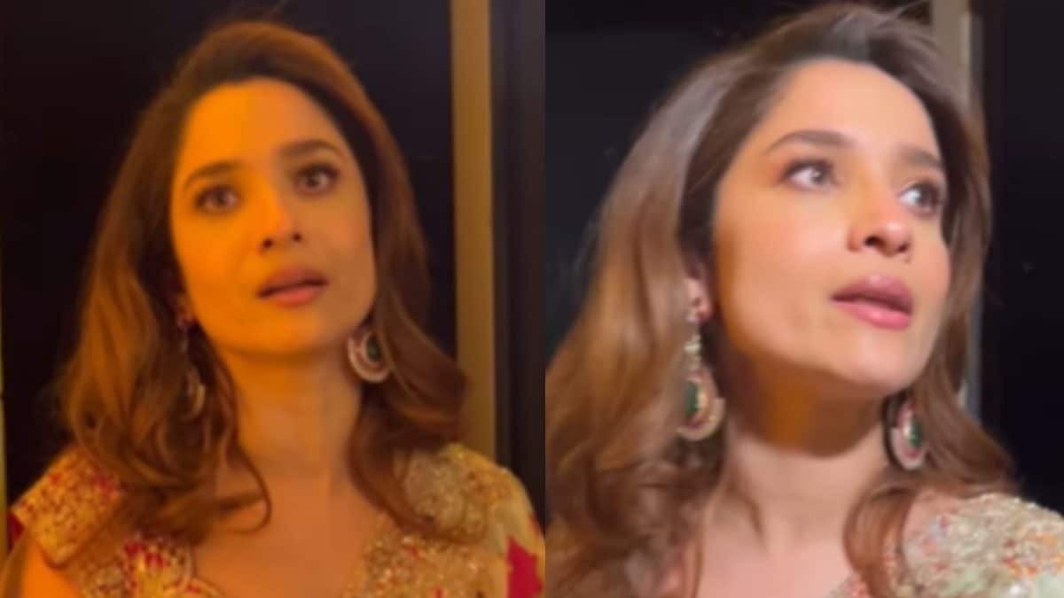 Ankita Lokhande Gets ANGRY At The Media During Film Screening: ‘Bahar Chaliye; This Is Not Done’ | Video