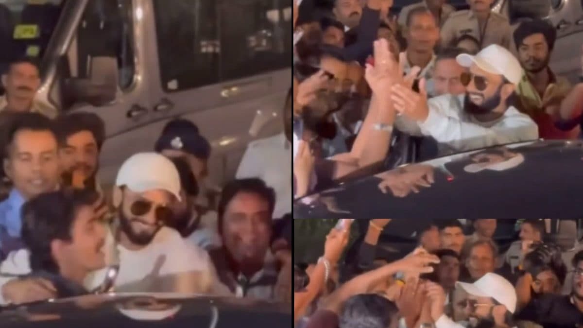 Ranveer Singh Hugs Paps, Proudly Shakes Hands As They Congratulate Him On Deepika’s Pregnancy | Video