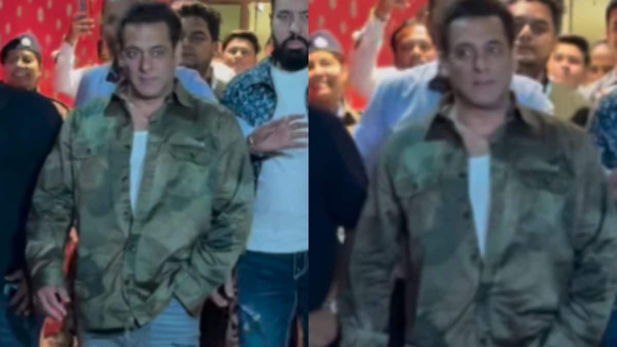 Salman Khan Arrives in Jamnagar With Tight Security for Anant-Radhika’s Pre-Wedding Bash | Watch