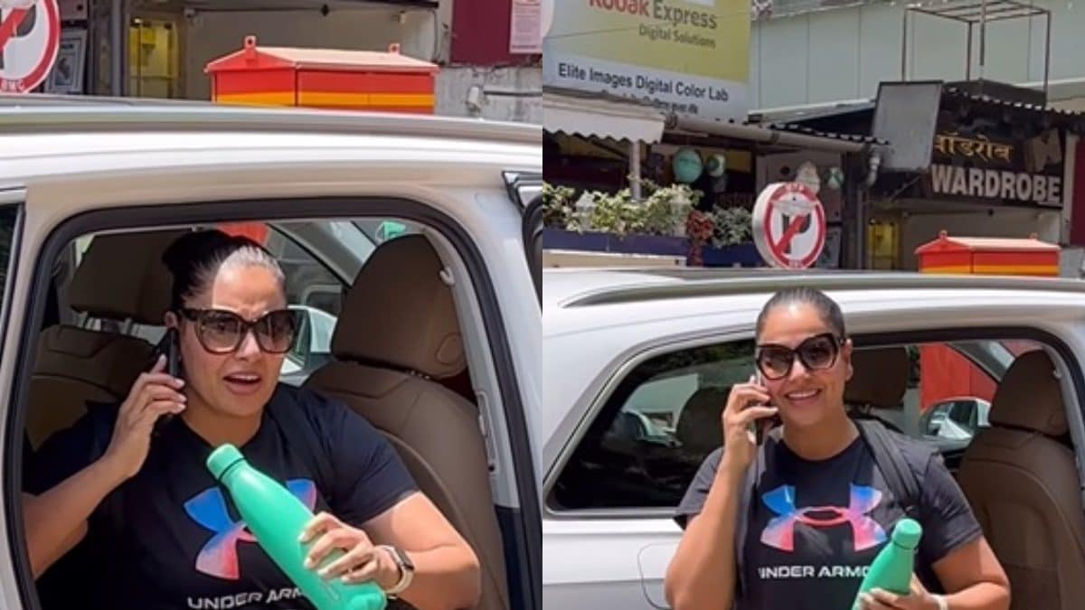 Bipasha Basu Engages In Fun Banter With Paps Outisde Gym, Asks ‘Tum Log Kya Mera…’; Video Goes Viral