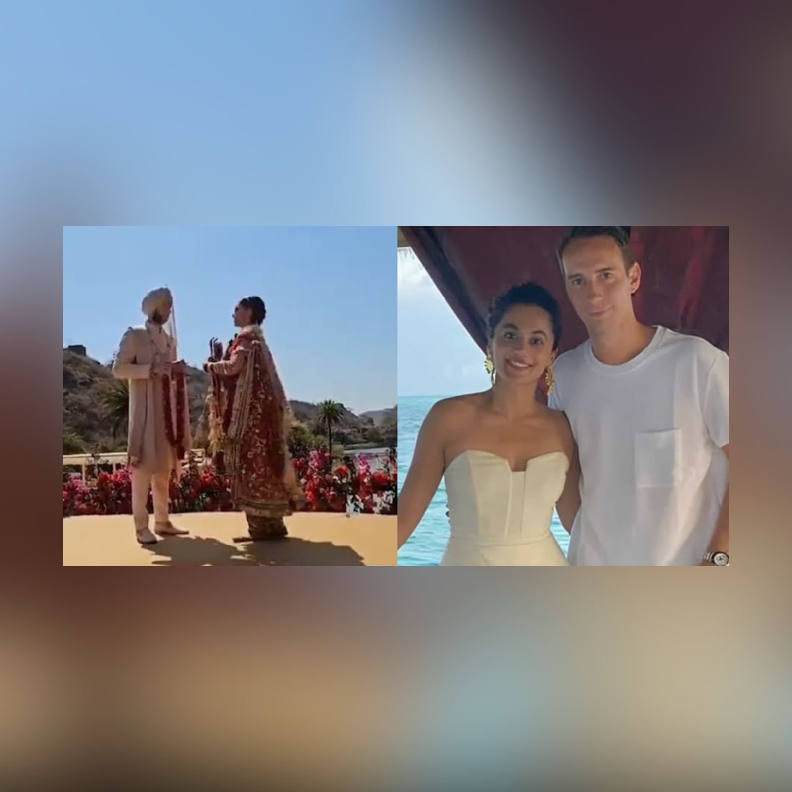 Taapsee Pannu Private Wedding In Udaipur With Mathias Boe