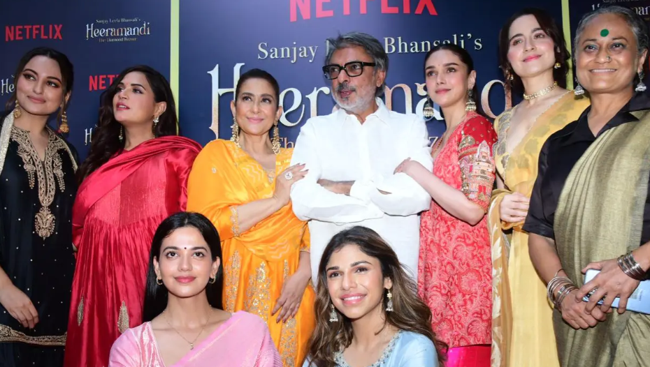 Sanjay Leela Bhansali with star cast | Instant Bollywood Sanjay Leela Bhansali with star cast