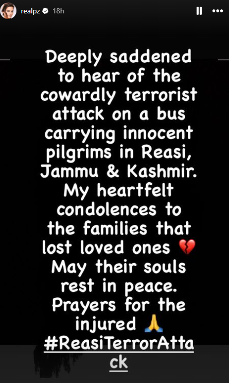 Preity Zinta | Instant Bollywood Preity Zinta on Reasi terror attack