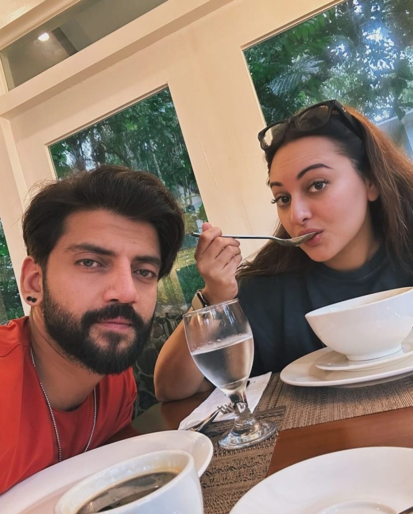 Sonakshi Sinha and Zaheer Iqbal Honeymoon pic | Instant Bollywood Sonakshi Sinha and Zaheer Iqbal Honeymoon pic