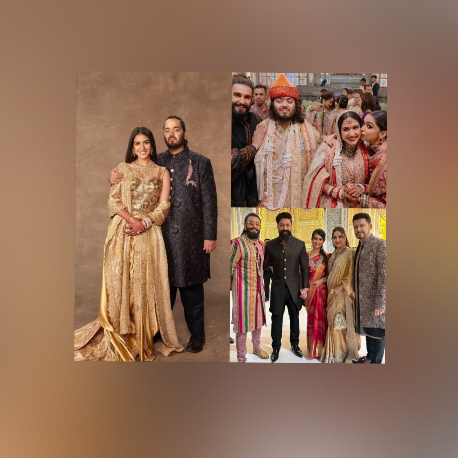 More Pics From Anant Ambani-Radhika Merchant Wedding