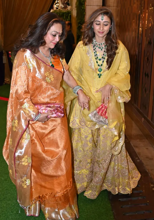Tina Ambani and her daughter-in-law Krishna Shah | Instant Bollywood Tina Ambani and her daughter-in-law Krishna Shah