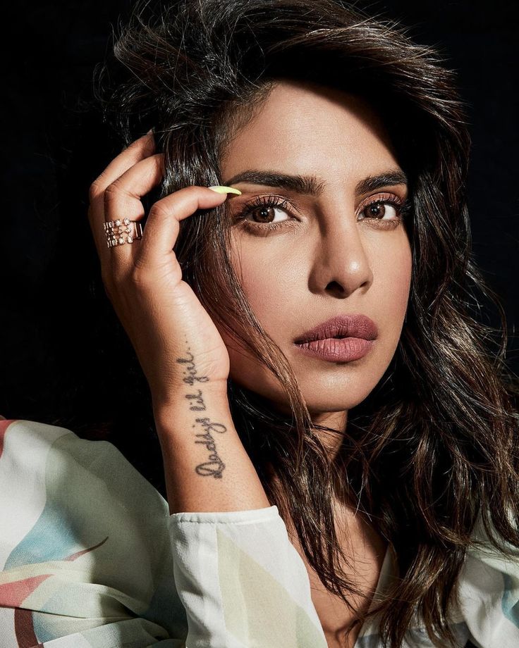 priyanka-chopra | Instant Bollywood Priyanka Chopra Tattoo
