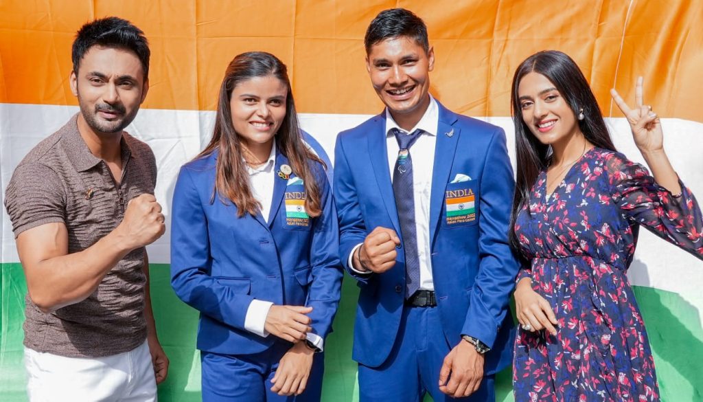 simran-sharma-story | Instant Bollywood Para-athlete Simran Sharma and husband Gajendra's inspiring story