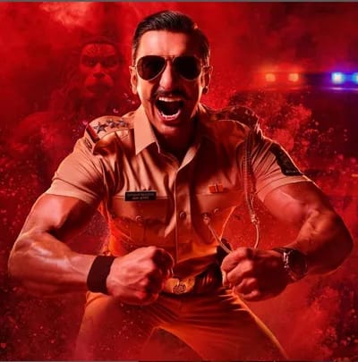 ranveer-singh-in-singham-again | Instant Bollywood Ranveer Singh as the iconic Simmba