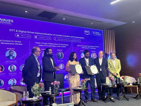 Government of Andhra Pradesh and CreativeLand Asia announce collaboration at WAVES Summit, to set up India’s first Transmedia Entertainment City in Andhra Pradesh
