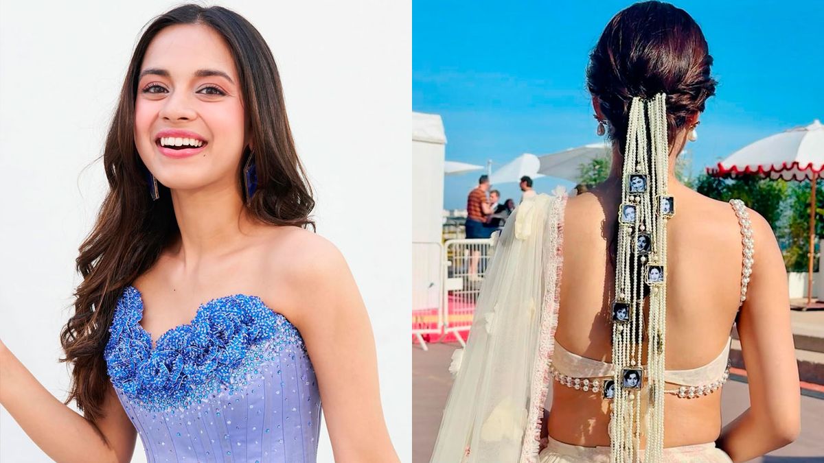 Nitanshi Goel Pays Tribute To Legendary Hindi Actresses With Her Hair Style At Cannes 2025 –