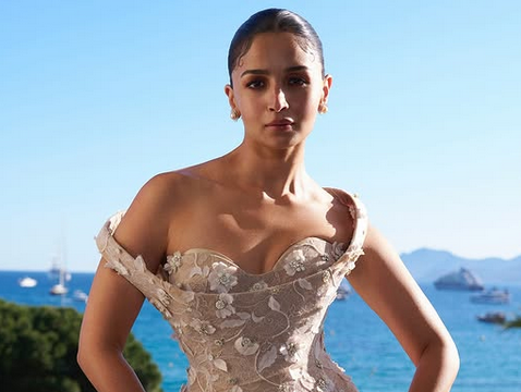 Alia Bhatt Cannes Debut look, taken from her Instagram - Instant Bollywood Cannes 2025: Alia Bhatt Debut look, taken from her Instagram