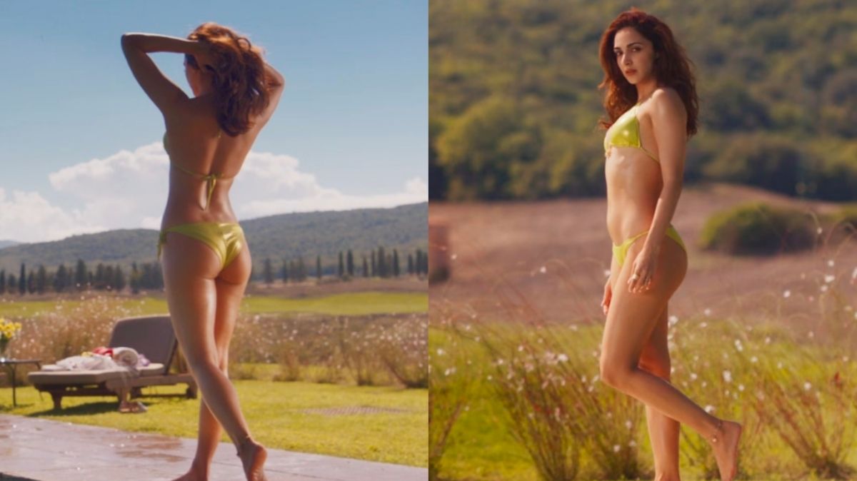 “Kiara Advani really put in the work to give us the body to pull off the swimsuit,” says stylist Anaita Shroff Adajania –