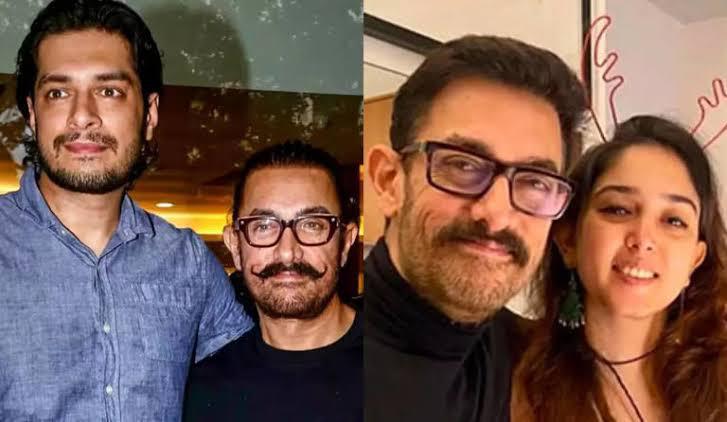 aamir khan with children - Instant Bollywood Aamir Khan with his children