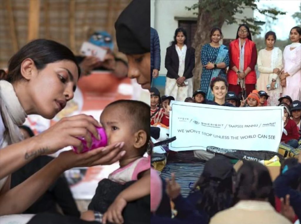 actresses with a cause - Instant Bollywood Actresses With A Cause - Priyanka Chopra, Taapsee Pannu & More