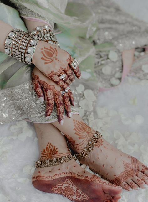 Hina Khan mehendi for wedding - Instant Bollywood Hina Khan mehendi for wedding
