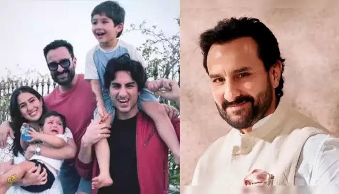 saif ali khan with children - Instant Bollywood Saif Ali Khan with kids