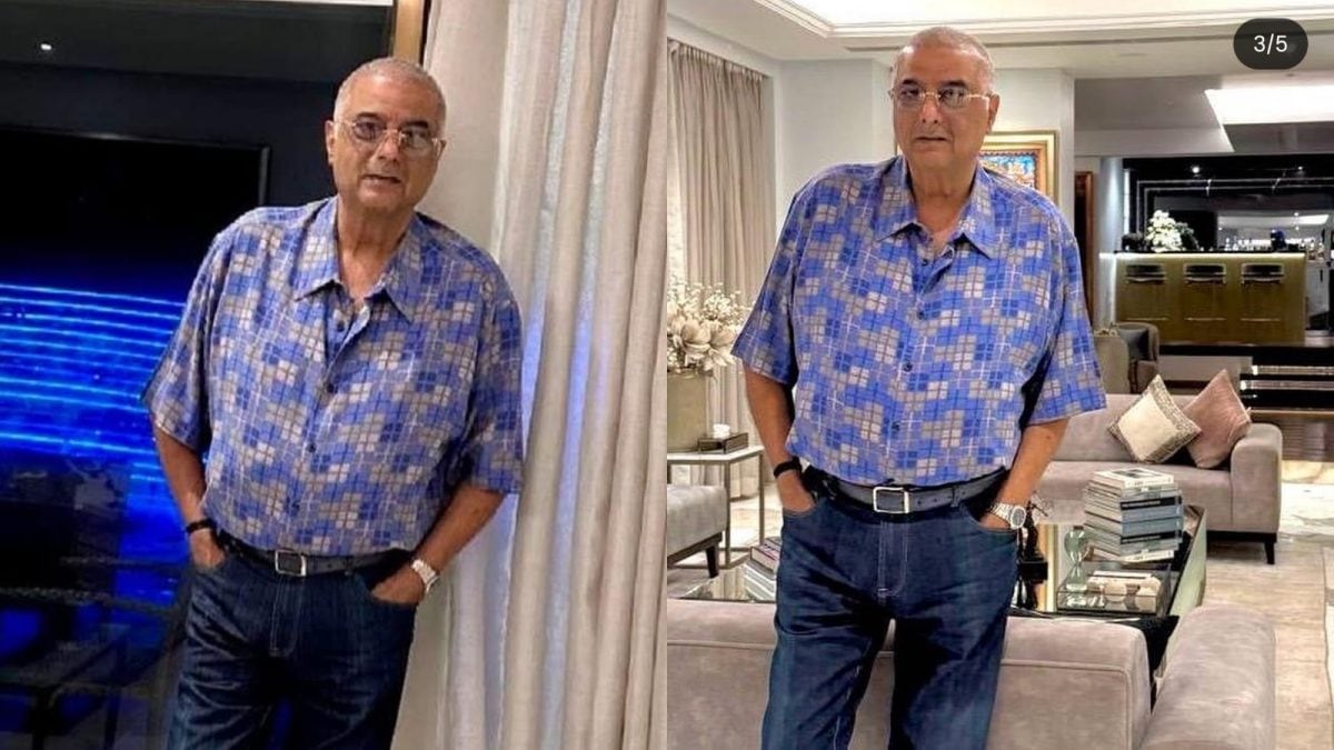 Boney Kapoor Flaunts 22-Year-Old Jeans And 18-Year-Old Shirt, Janhvi Kapoor Reacts: ‘Wow Papa’ | Bollywood News