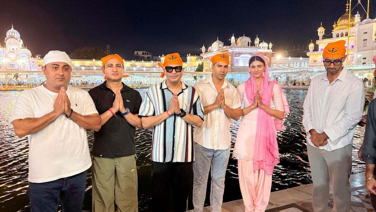 Varun Dhawan & Medha Rana wrap Border 2; Visit Golden Temple –
