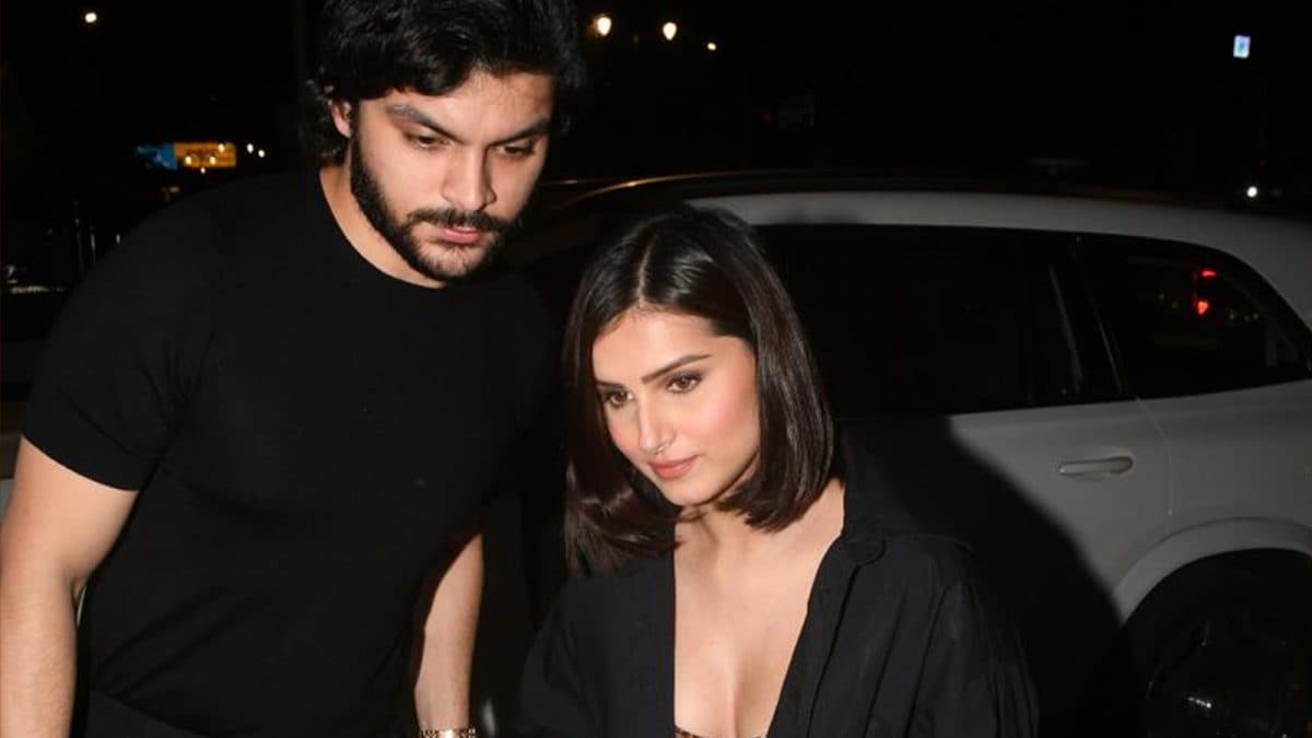 Veer Pahariya and Tara Sutaria Spotted on Dinner Date in B-town