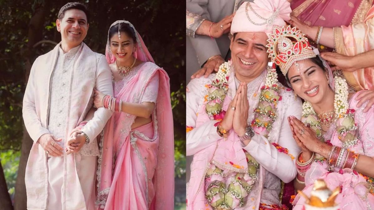 After 23 Years of Dating, Anupamaa actress Ashlesha Savant Finally Ties The Knot with Boyfriend Sandeep Baswana –