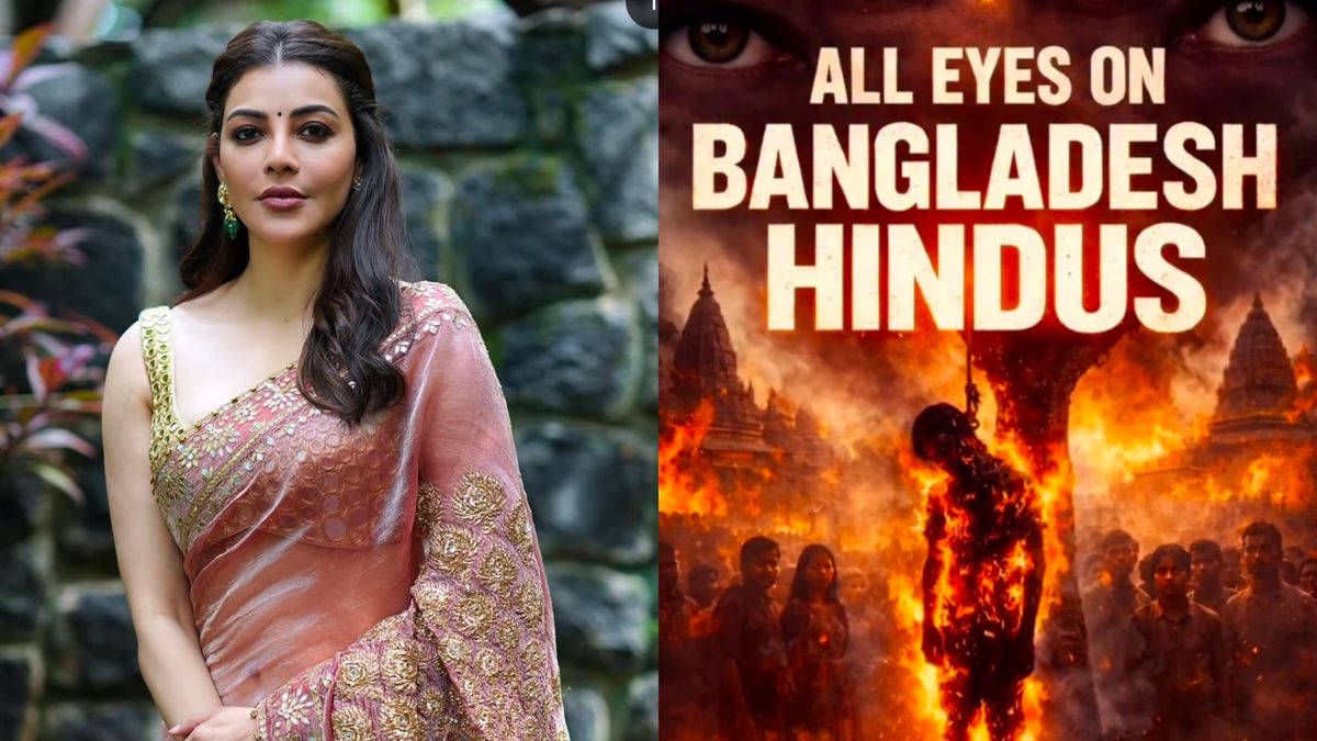 “Wake Up Hindus, Silence Won’t Save You,” Shares Sikandar Actress Kajal Aggarwal On A Hindu Man Lynching In Bangladesh –