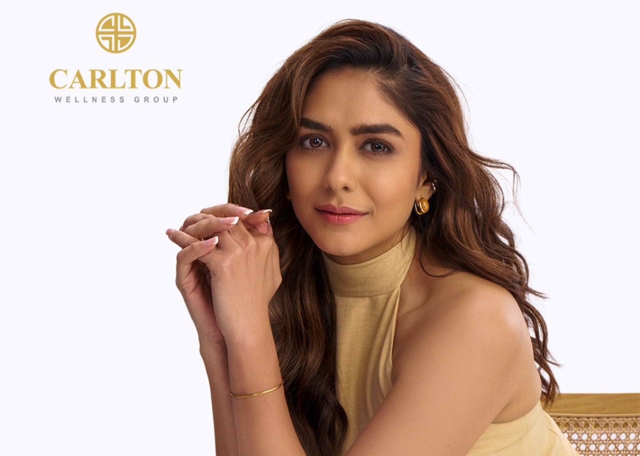 EBG Group announces Mrunal Thakur as brand ambassador for Carlton Wellness