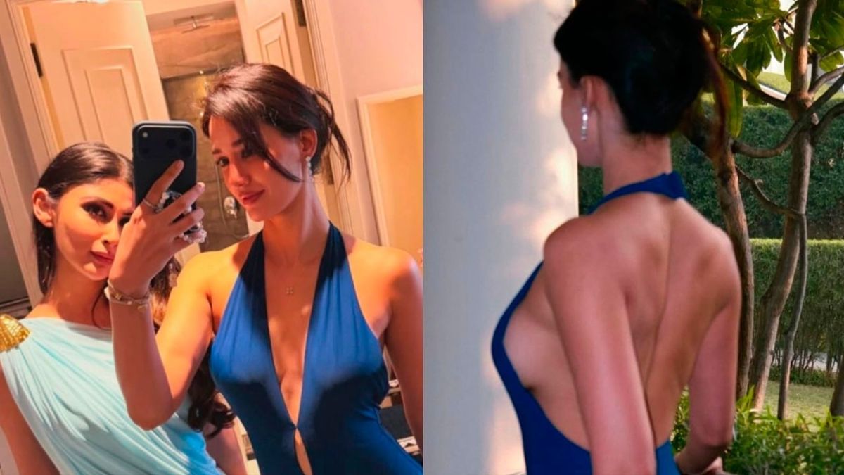 Disha Patani and Mouni Roy Enjoy Their Time At Wedding Celebration Of a Friend –