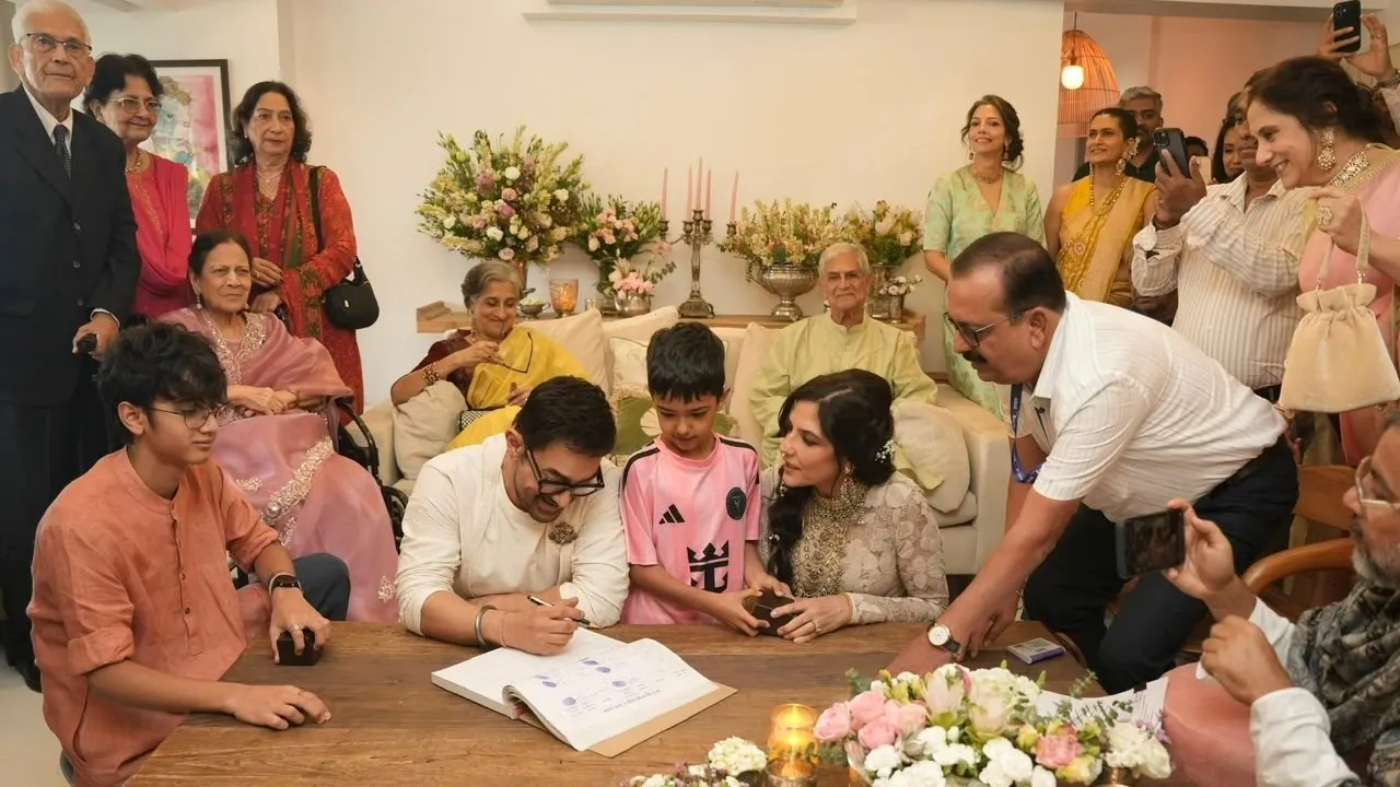 Aamir Khan Gauri spratt marriage