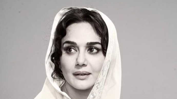 Preity Zinta drops a picture from her look test for Hamida from ‘Batwara 1947’