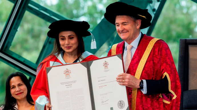 After Shah Rukh Khan, Rani Mukerji honoured with Doctor of Letters by Australia’s La Trobe University