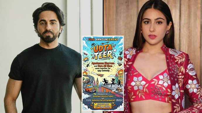 Ayushmann Khurrana enjoys lassi as Sara Ali Khan embraces Punjabi culture